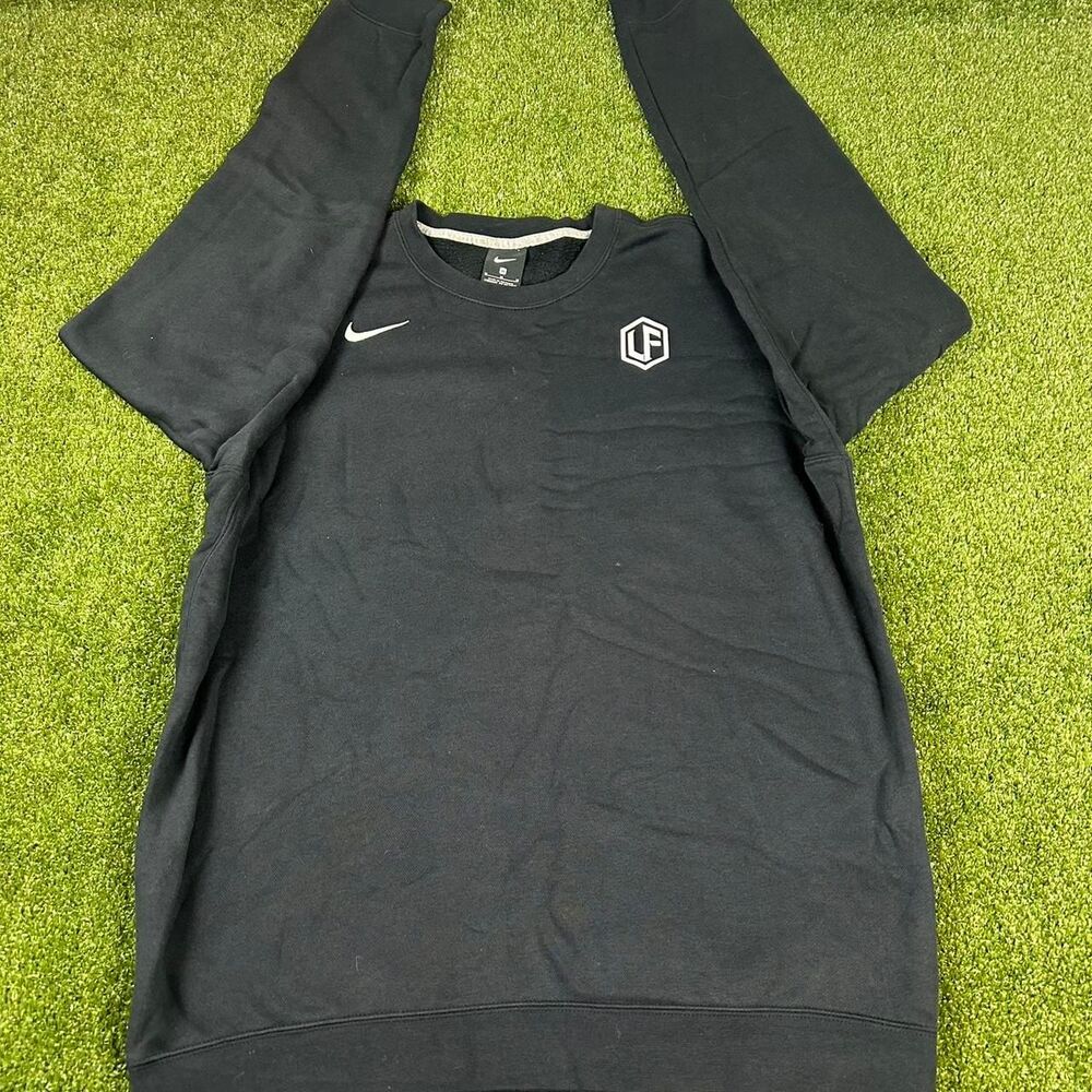 Nike Men's Black and Navy Sweatshirt
